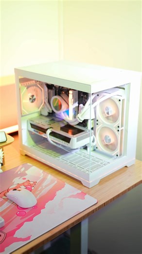 The ZEAL RGB MINI redefines compact power — a small-form build that blends style, performance, and precision in perfect balance. It features dual seamless glass panels and underglow RGB lighting that’s fully customisable to your setup. With its clean all-white finish and minimalist design, the Zeal Mini RGB brings a premium look that fits beautifully into any space. Designed for gamers who demand performance without the bulk, this system is capable of delivering smooth gameplay at ultra settings