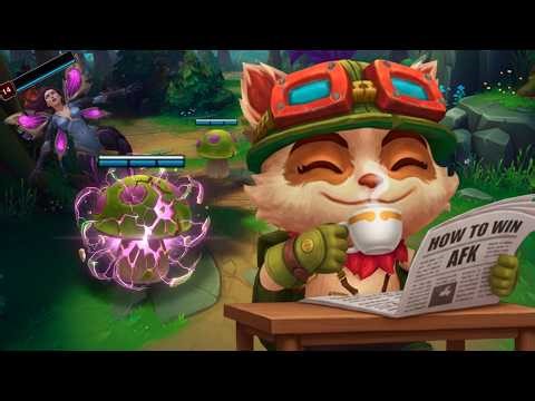 I won the teamfight without even being in it: The most unfair support... (Passive build) 🍄