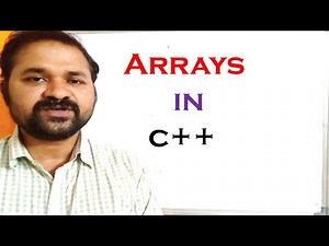 Arrays in C++ || One dimensional Array in CPP