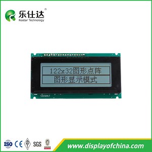 [Hot Item] OEM Price White COB 122*32 Dots LCD Module Stn Transflective LCM Display