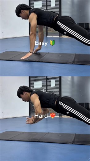 Nick | Fitness content creator on Instagram: "Easy 🔰?? Or Hard ❤️‍🔥?? 🤔 . . . . #calisthenics #foryou #fitness #workout #consistency"