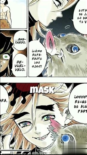 Doma takes off inosuke's mask || inosuke vs doma part 2|| doma remembers inosuke