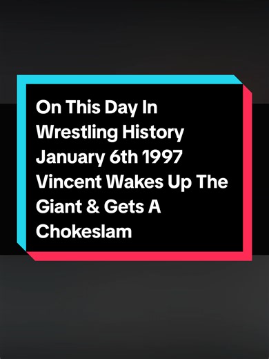 On This Day In Wrestling History January 6th 1997 #wcw #wwe #onthisday #wrestletok #fyp