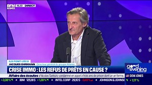 Les refus de prêt se multiplient: (-44% sur le 4e trimestre 2022 par rapport à l'année précédente) 💬 Pour ce chef d'entreprise, sur le taux d'effort, "il y a une formule mathématique qui est trop zélée et qu'il faut modifier" | BFM Immo