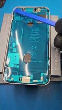 Iphone 12 mini🍎📱 Nowa bateria zamiennik🔋 🏡 ⏳ 🚗 #fonfixmobile #apple #serwismobilny #asmr #naprawa