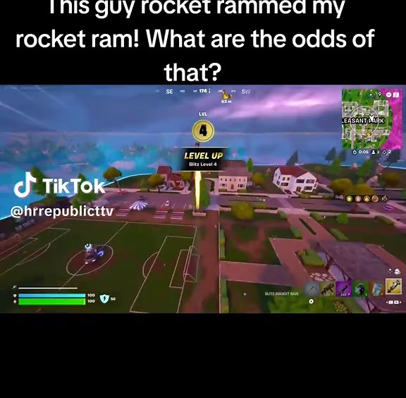 Epic Fortnite Rocket Ram Battle