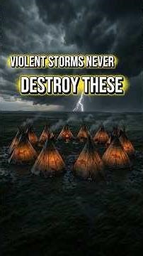 How Native American Camps DEFEATED Violent Storms for Weeks