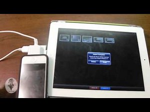 Cheap iPad camera connection kit (only $8!) review & giveaway!