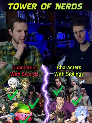 Tower of Nerds: Swords vs. Siblings