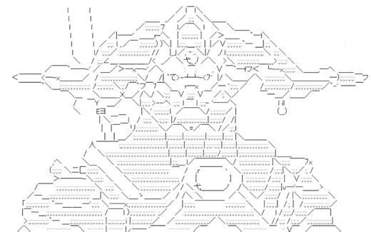 字符画绘制过程 - 盖老师