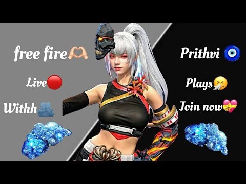 free fire live with prithvi plays🧿