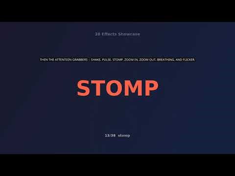 wordartfx: 38 Animated Text Effects in One Python Library