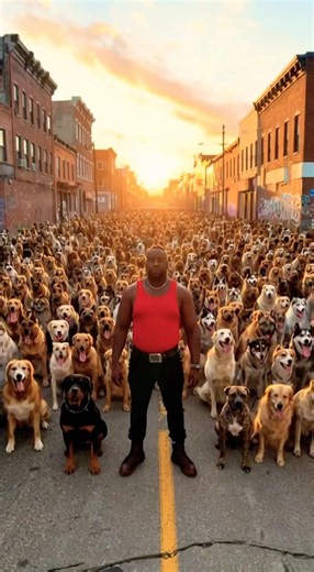 “1,000 DOGS Took Over One Block…You Won’t Believe This! 🐕🔥” #blockmembers #strongblock #blocklife