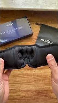 MUSICOZY 3D Bluetooth Sleep Mask. Great for relax! #ad