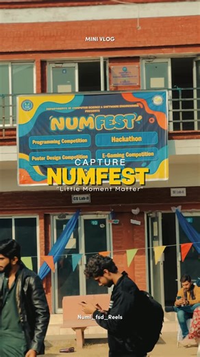 NumL_fsd _Reels🤌 on Instagram: "NUMFEST 2k25🌸🔥#numlfsd #numl_ki_reels #numlian #video #numl_fsd_reels"