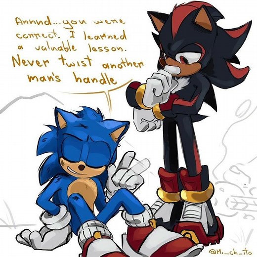 Shadow saves sonic (comic dub)