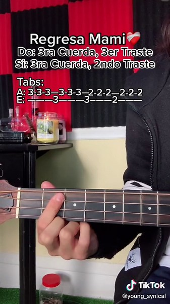 Eslabon Armado Guitar Tutorial: Regresa Mami & Tal Vez