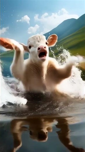 “Future of Farming? AI Cow Animation Goes Viral! 🚜”