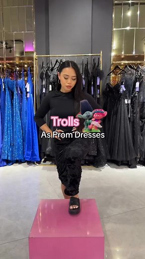 23K views · 248 reactions | 155_Which Trolls dress are you picking!  #prom #promdress #formaldress #formal #dresses #dressshopping #promcheck # | Kamoka Pearl | Facebook
