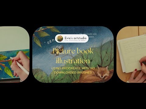 [How to Make] a Picture Book Illustration in ProCreate