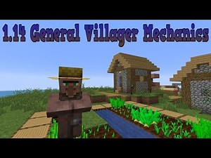 Minecraft 1.14.0 - General Villager Mechanics Tutorial