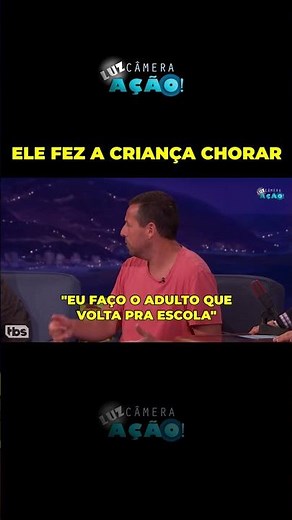 ELE FEZ A CRIANÇA CHORAR