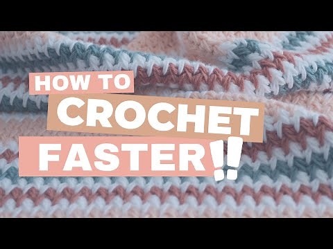 Crochet FASTER With These Simple Tricks!