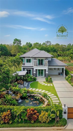 บ้านสไตล์โมเดิร์น คอนเทมโพรารี: 4 ห้องนอน 3 ห้องน้ำ