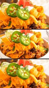 QUICK AND EASY WALKING TACO BAKE (TACO CASSEROLE) This walking taco bake recipe with Fritos is a delightful twist on traditional tacos that offers both convenience and delicious flavors in one easy-to-make dish!! An easy taco casserole loaded with Fritos, seasoned meat, cheese, and so much more makes a hearty, satisfying dinner the whole family will love! https://kitchendivas.com/walking-taco-bake/ #tacocasserole #walkingtaco #viralrecipe #sogood #savory #quickmeal #weeknightdinner #yum #yummy #
