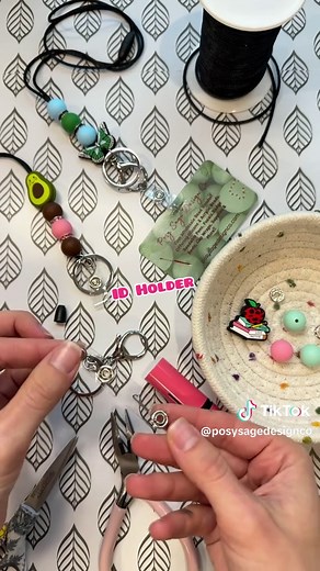 How to Make a Beaded Lanyard with Silicone Beads