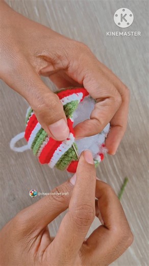👇Free pattern Tutorial on YouTube Chapa crochet craft step by step #fbreels #reels #crochet #crochetchristmas | Gonkui Crochet & Chapa crochet craft