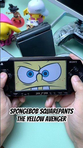 Spongebob squarepants : The yellow avenger - PSP #playstation #psp #retrogaming #spongebob