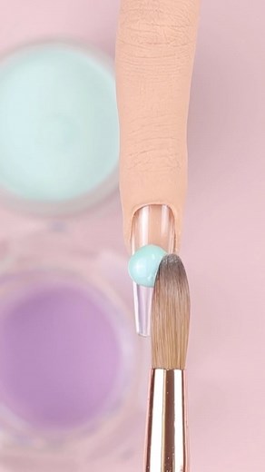 3 Bead Method for Beginners!💅 #kiaraskynails #fyp #kiarasky #nails #3beadmethod #3bead #acrylic