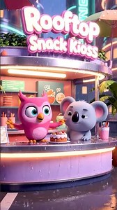 Glass-Tunnel Dash: Luna’s Chaotic Rooftop Cake Race