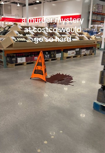 fork lift operator, in the dairy with the display non-stick pans #costco #fyp #viral #shopping #wine