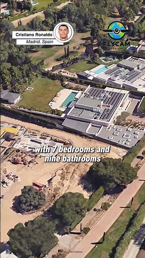 Cristiano Ronaldo's $5 million house in Madrid, Spain
