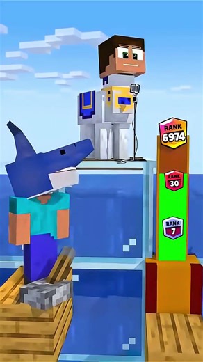 Steve failed the singing competition (Minecraft) #minecraft #trending
