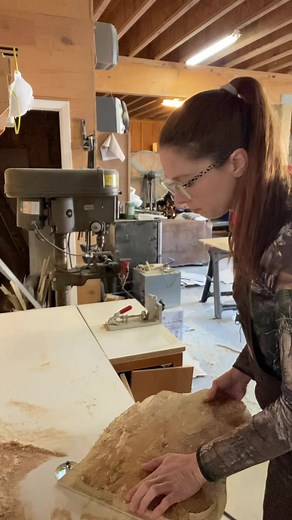‘It’s a little red truck hauling a Christmas tree’ 😂🎄 #diy #christmas #redtruckchristmas #woodworking | Heather Fallen