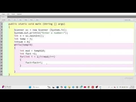 What is a Strong Number(Krishnamurthy Number)?