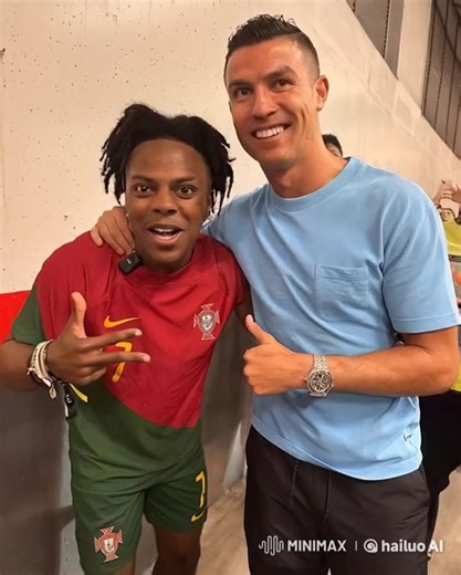 Cristiano Ronaldo's Speed Explained: IShowSpeed Meets Ronaldo