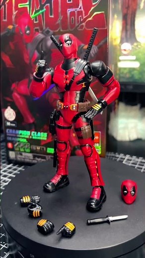 Awesome Deadpool Model Kit by Blokees #shorts