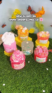7.1K views · 220 reactions | Welcoming SPRING with 6 new slimes! Shop the Easter slime-favorites on our website now  Pastel Marshmallow Bunny  Dewdrop Daisies  Sakura Soft Serve  Three Little Lambs  Spring Playdate  Lil Spring Critters  Love the new drop? Shop the Spring Has Sprung Bundle and get 15% off ALL the new slimes #slimerestock #slimeasmr | Snoopslimes | Facebook