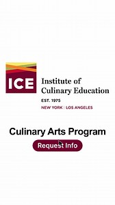 In 8-12 months, your life can change — that’s how long it takes to earn a Culinary Arts diploma at the Institute of Culinary Education. ICE’s award-winning alumni are thriving throughout the culinary industry — from restaurants and test kitchens, to catering, cookbooks, food media and more! 🔥 Ranked the ""No.1 Culinary School in America""* 👩‍🍳 Chef-instructors from top restaurants and food businesses. 🏟️ Hands-on externships and networking opportunities. ❤️ Stellar job placement services and