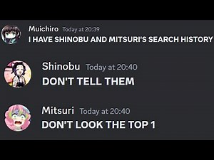 If Muichiro got Shinobu and Mitsuri's search history...