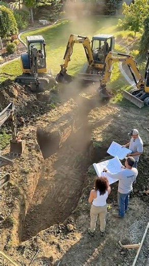 Building a SHARK BACKYARD POOL from SCRATCH