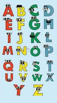 ABC Alphabet Song for Kids | Learn Letters A–Z | Preschool Learning