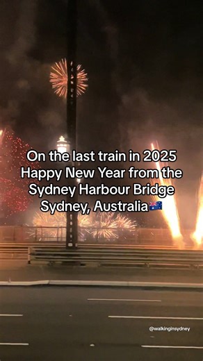 New Year's Eve 2026 Celebrations on Sydney's Last Train