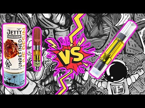 Distillate Vape VS Live Resin Vape