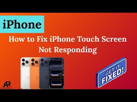 How to Fix iPhone Touch Screen Not Responding