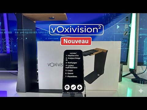 VoxiVision 2: exclusive new features, the accessible reading machine for the blind and visually i...
